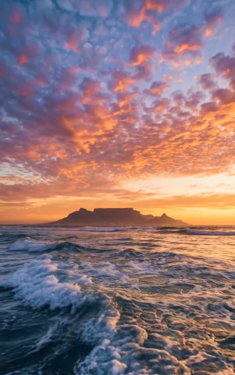 Table Mountain at Sunset