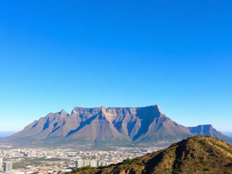 Table Mountain & City